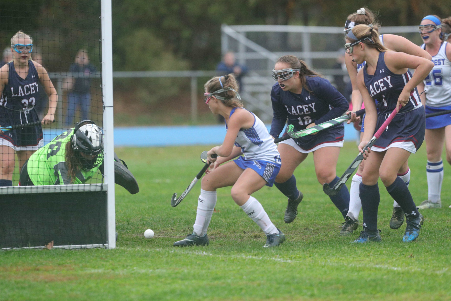 Lacey vs Oakcrest Field Hockey game